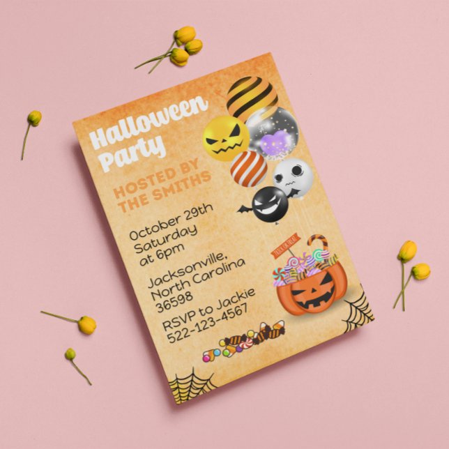 Halloween Party Fun Kids and Adults Invitation (Creator Uploaded)