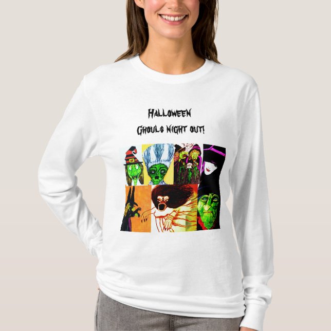 HALLOWEEN PARTY GHOUL top (Front)