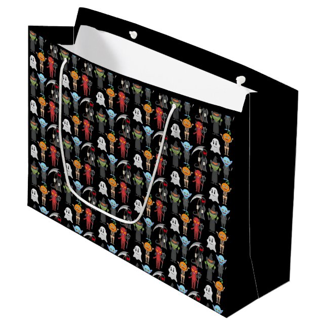Halloween Party Gift Bags (Front Angled)