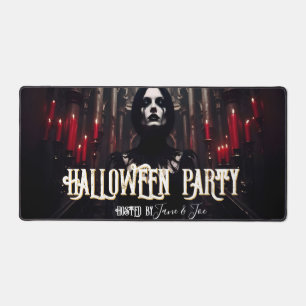Halloween Party – Gothic Dark Invitation Desk Mat