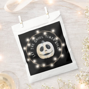 Halloween Party Gothic Pumpkin Face Favour Bag