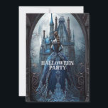 Halloween Party Haunted House Blue Night Scary Invitation<br><div class="desc">Halloween Party Haunted House Blue Night Scary Invitation. Unique,  beautiful,  stylish design. Easy to be personalized. Font style,  size and colours can be changed. Matching items are available.</div>