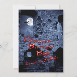 Halloween party invitation