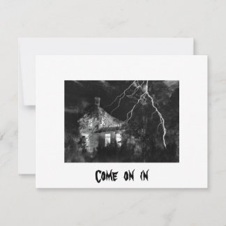 Halloween party invitation