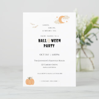 Halloween Party Invitation