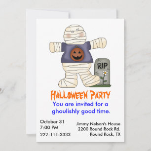 Halloween Party Invitation