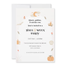 Halloween Party Invitation