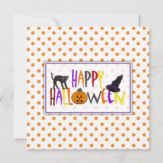 Halloween Party Invitation (Front)