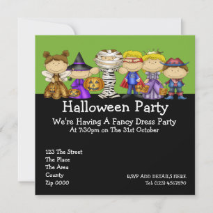 Halloween Party Invitation