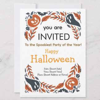 Halloween Party Invitation