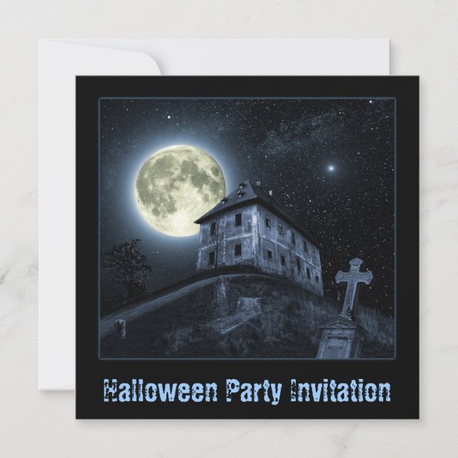 Halloween Party Invitation (Front)