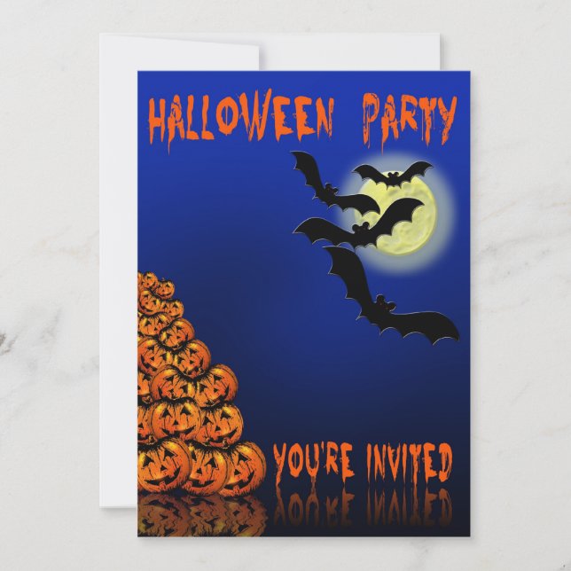 Halloween Party Invitation (Front)