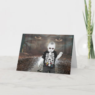 Halloween Party Invitation. Card