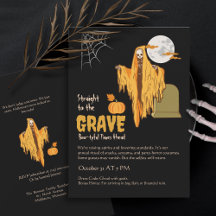 Halloween Party Invitation | Elevated Humour Invit