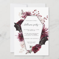 Halloween Party Invitation Flyer