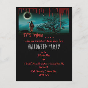 Halloween Party invitation template - customize