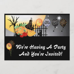 Halloween Party Invitations