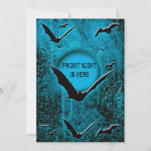 Halloween party invitations - customize template