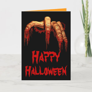 Halloween Party Invitations Zombie Horror Cards
