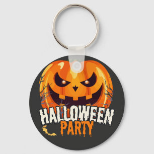 Halloween Party – Jack-o’-Lantern Design Keychain