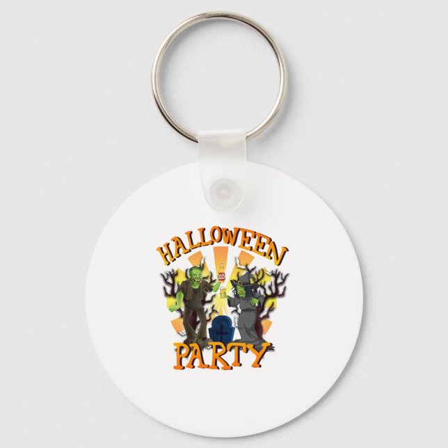 Halloween Party                                 Keychain (Front)