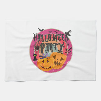 Halloween Party Kitchen Towel