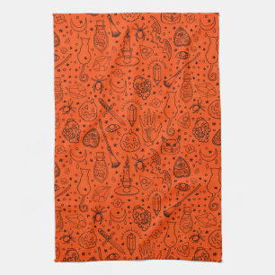 Halloween Party Kitchen Towel