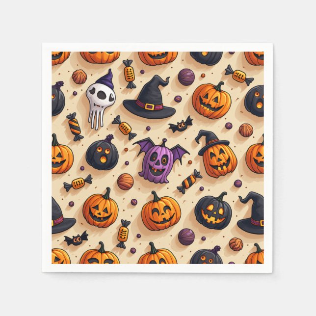 Halloween Party Napkins (Front)