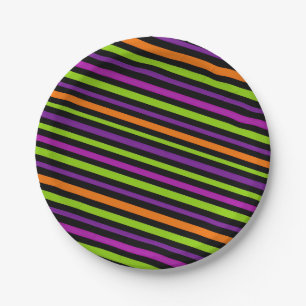 Halloween Party Paper Plate