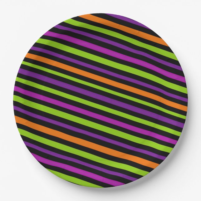 Halloween Party Paper Plate (Front)