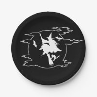 Halloween Party Paper Plate