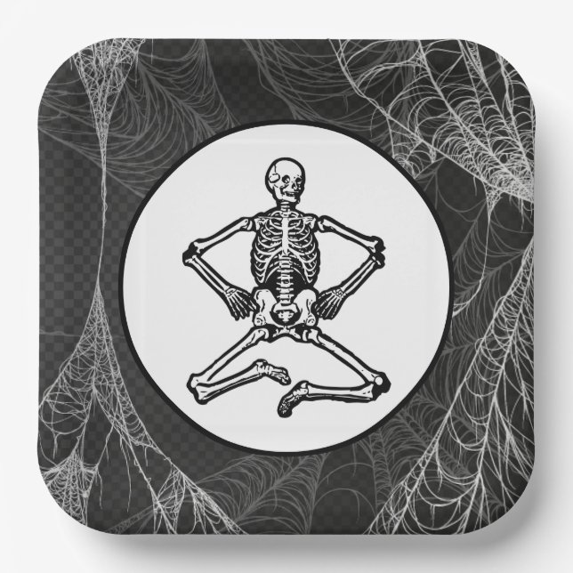Halloween Party Paper Plate (Front)