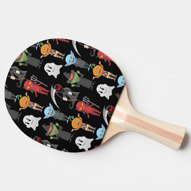 Halloween Party Ping Pong Paddle (Side)