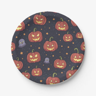 Halloween Party Plates