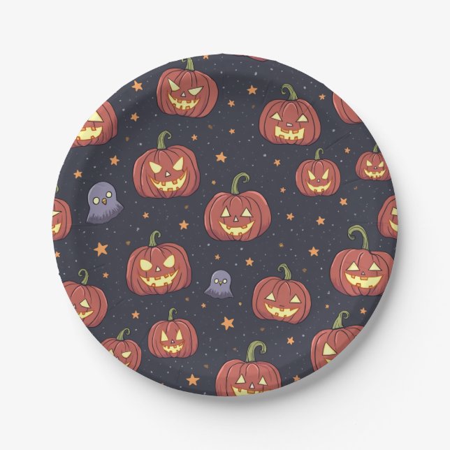 Halloween Party Plates (Front)