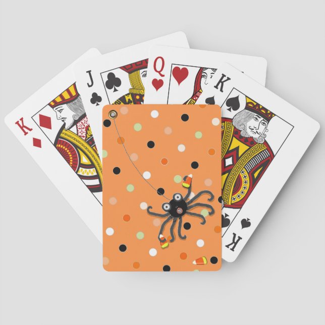 Halloween Party Playing Cards (Back)