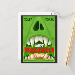Halloween Party Postcard