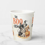 Halloween Party Scary Boo Dogs Crew Orange Pumpkin Paper Cups<br><div class="desc">Halloween Party Scary Boo Dogs Crew Orange Pumpkin Paper Cups. Unique,  beautiful,  stylish design. Easy to be personalized. Font style,  size and colours can be changed. Matching items available.</div>