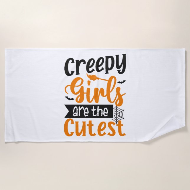 Halloween Party Shirt, Halloween Shirt, Halloween Beach Towel (Front)