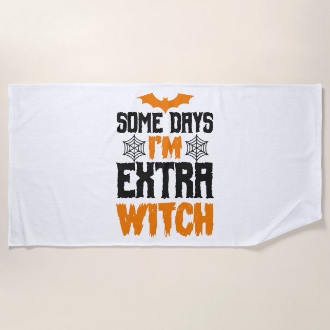 Halloween Party Shirt, Halloween Shirt, Halloween  Beach Towel (Front)