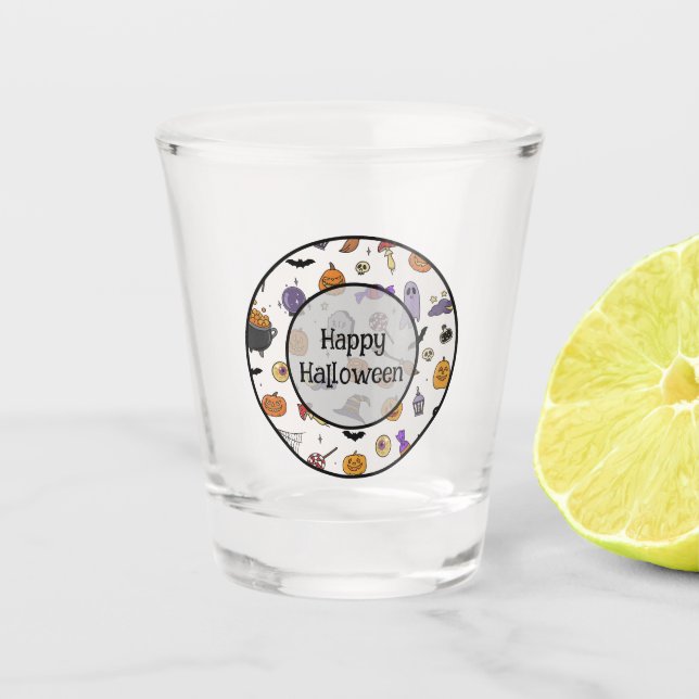 Halloween Party Shot Glass (Front)