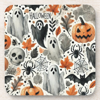 Halloween Party Special Cosy and Aesthetic Pillow Coaster