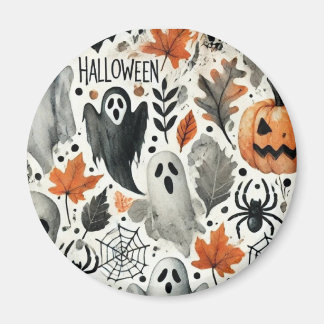 Halloween Party Special Cosy and Aesthetic Pillow Magnet