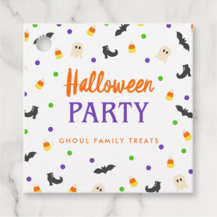 Halloween Party   Spooky Celebration   Favour Tags