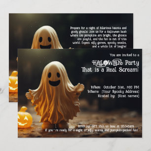 Halloween Party That’s a Real Scream! Invitation
