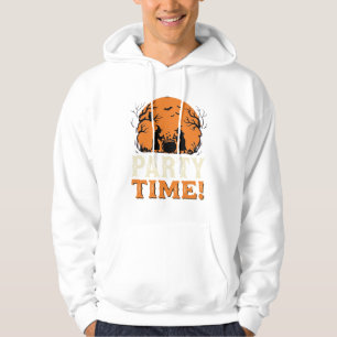 Halloween Party Time Witch Cauldron Design_1 Hoodie