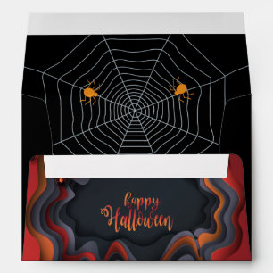 Halloween Party "Treat or Trick" Fun Cast Envelope