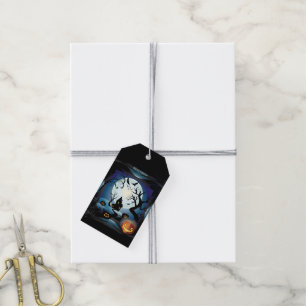 Halloween Party "Treat or Trick" magnetic card Gift Tags
