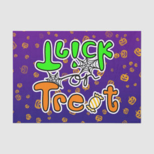 Halloween Party  Trick or Treat Tissue Paper