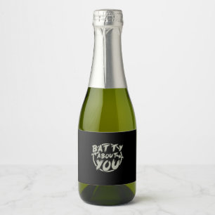 Halloween Party With You Sparkling Wine Label
